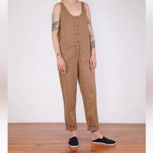Jungmaven Classic Brown Jumpsuit